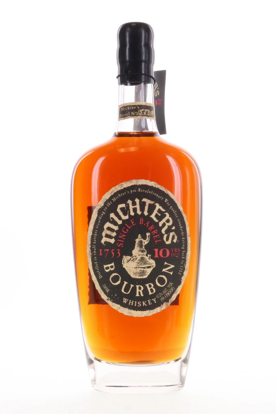 Michters 10 Year Single Barrel Bourbon 2015
