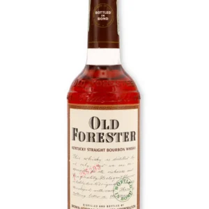 Old Forester Bottled In Bond Kentucky Bourbon 100 Proof 1963