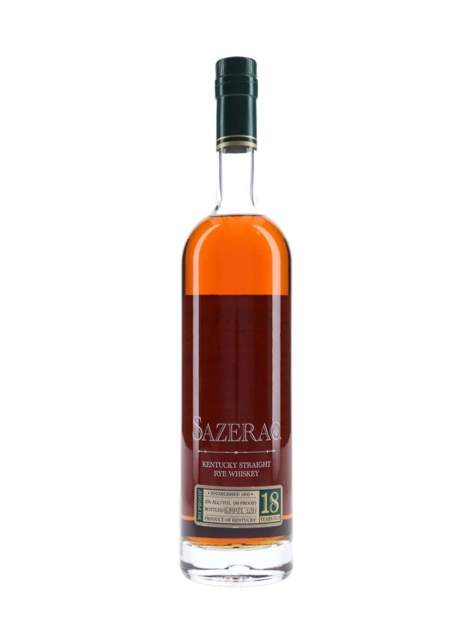 Sazerac 18 Year Old Straight Rye Whiskey 2020
